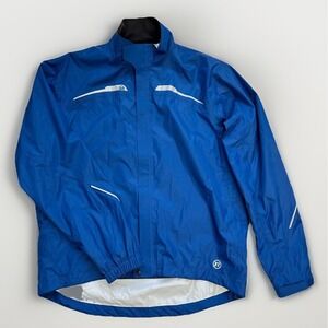 Novara Cycling Jacket / Reflective & Vented / Blue / Men's Size XL